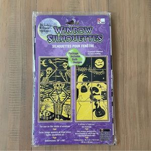 Kmart | 2000 Y2K Window Silhouette Vintage Unopened Halloween Decoration